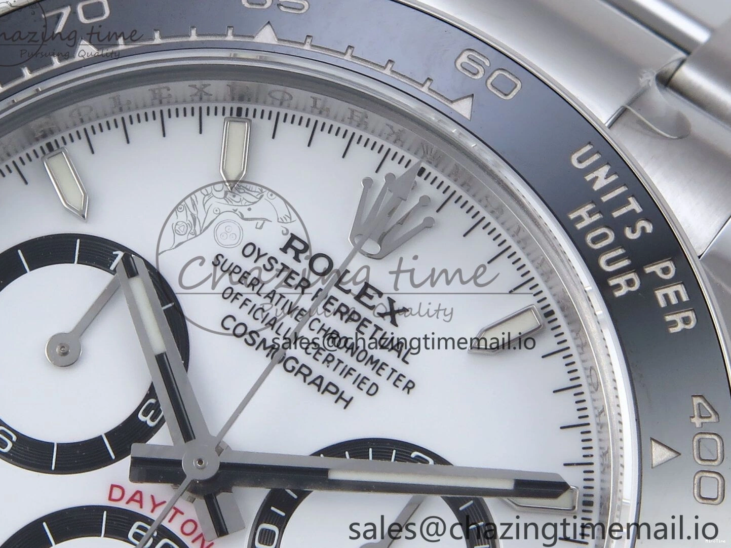 MiroTime 0428 Reliable Daytona 126500 QF+ 1:1 Best Edition 904L Steel White Dial on SS Bracelet SH 862